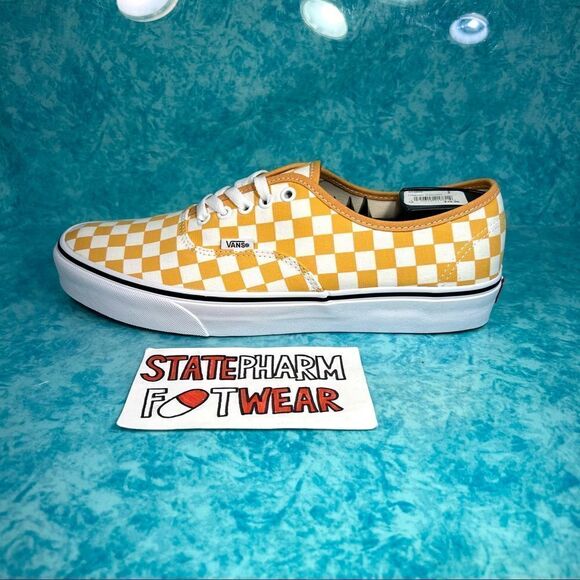 Vans Authentic ‘Golden Nugget’ Women’s Low Top Canvas Skate Shoes - Picture 2 of 5